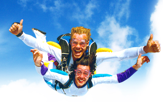 Premier Saut en parachute: Saut tandem